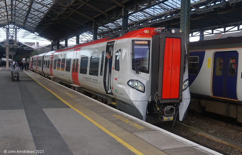 Class 197 at Chester