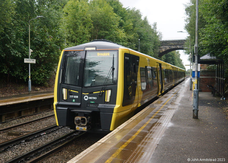 Class 777 at Aughton Park