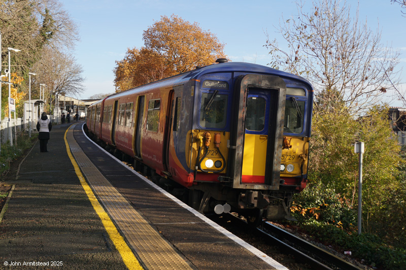 Class 455 at Raynes Park