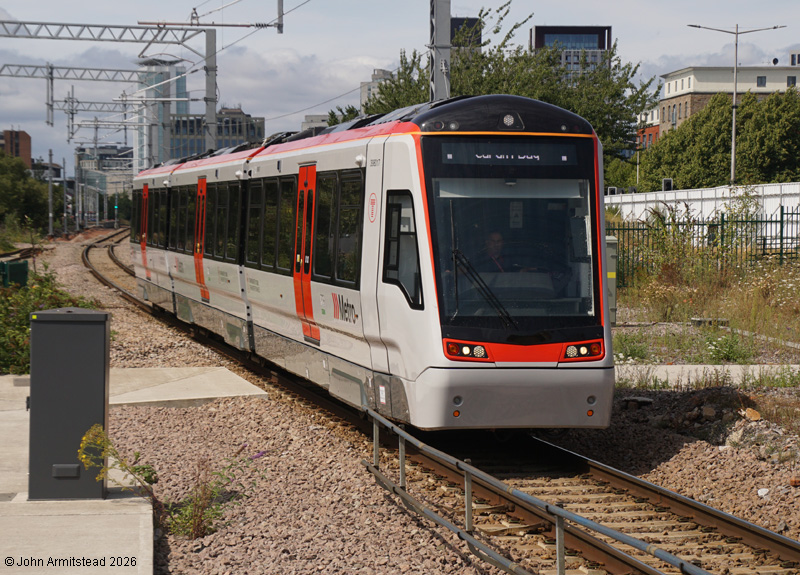 Class 398 at Cardiff Bay