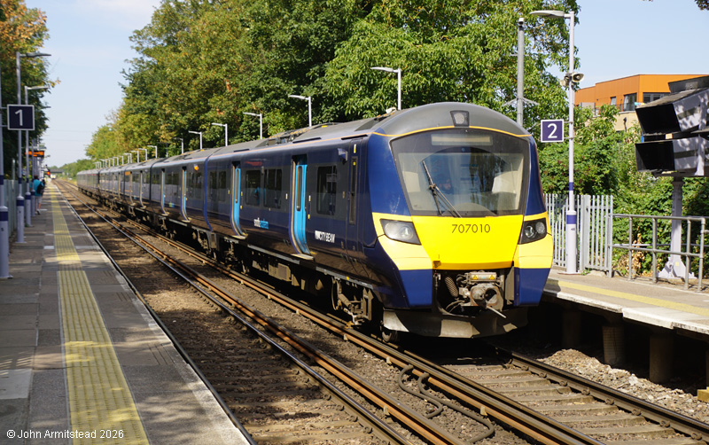 Class 707 at Stone Crossing