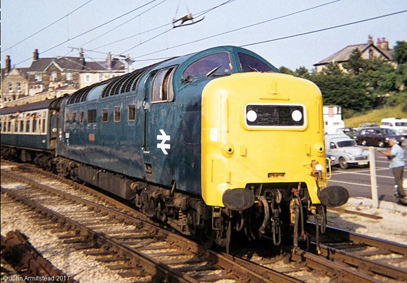 Class 55 Deltic at Carnforth