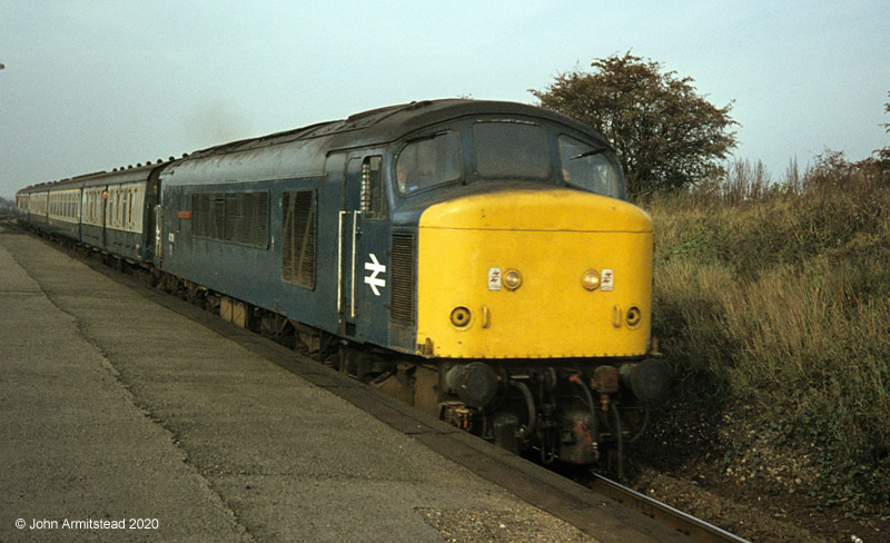 Class 45 "Peak" at Thirsk