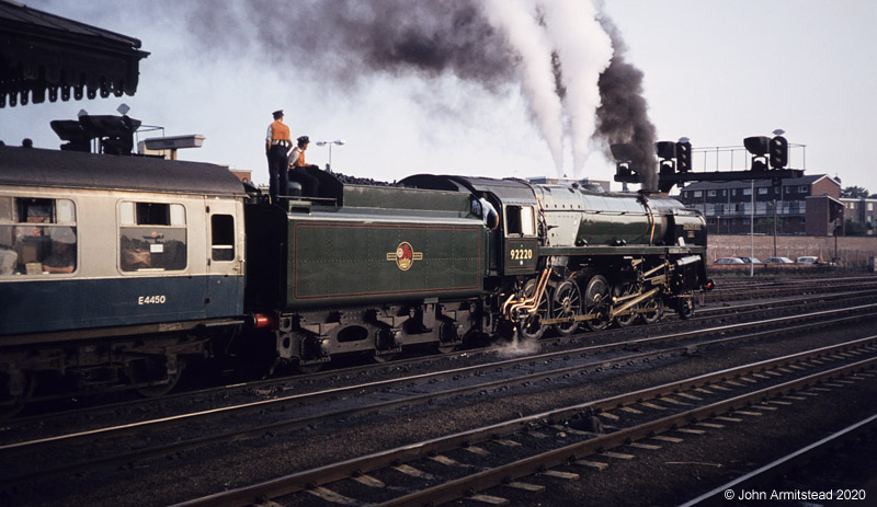 92220 "Evening Star" at York