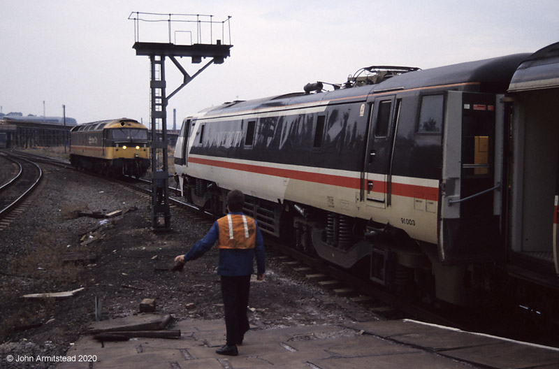 Class 91 at Bradford