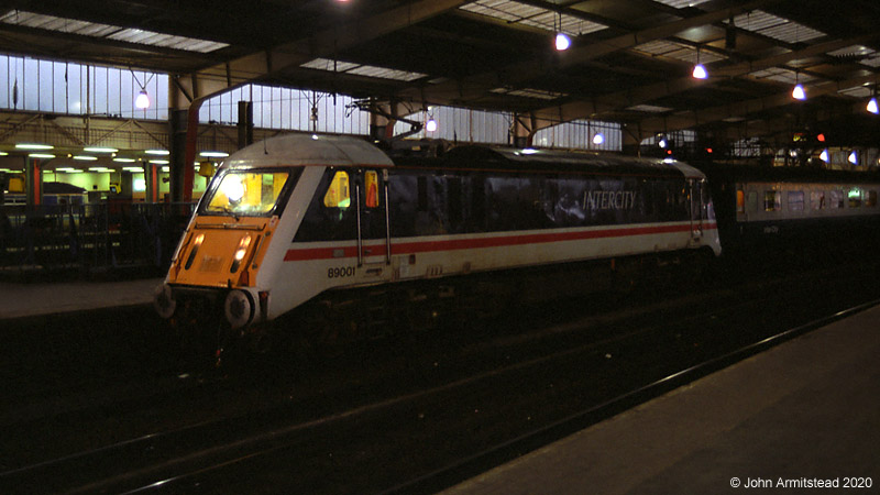 Class 89 at Leeds