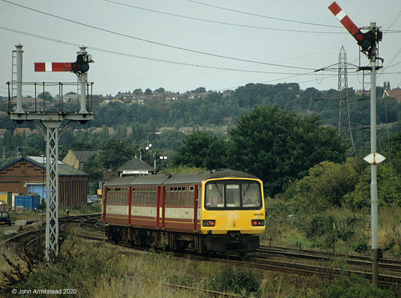 Class 144 at Kirkstall