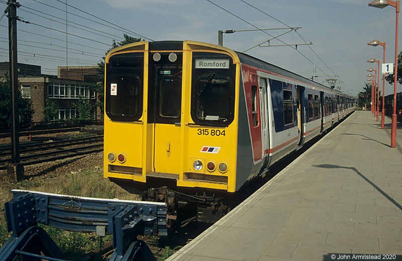 Class 315, Romford