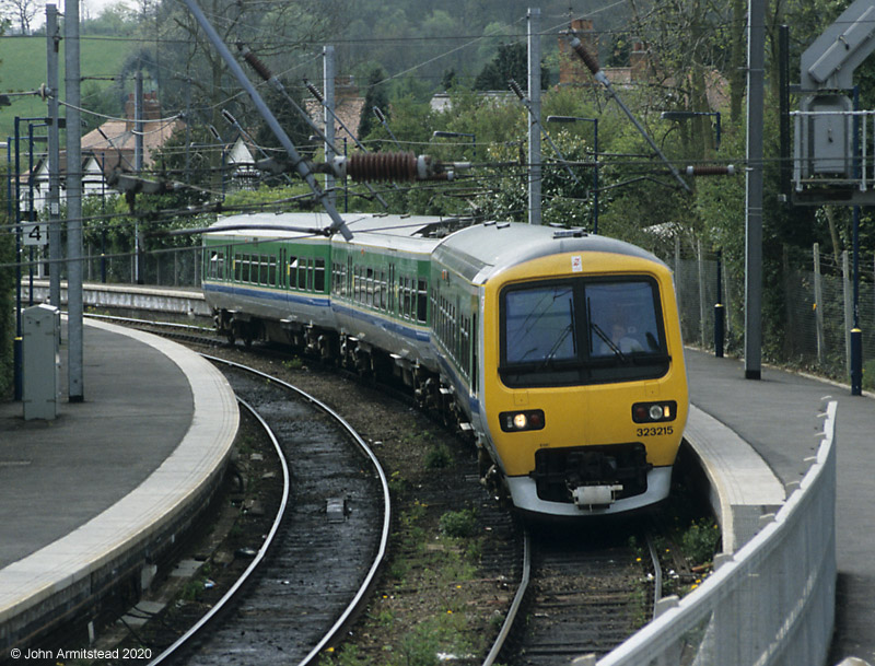 Class 323 at Barnt Green