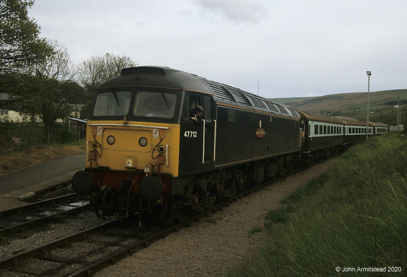 Class 47 at Rhymney