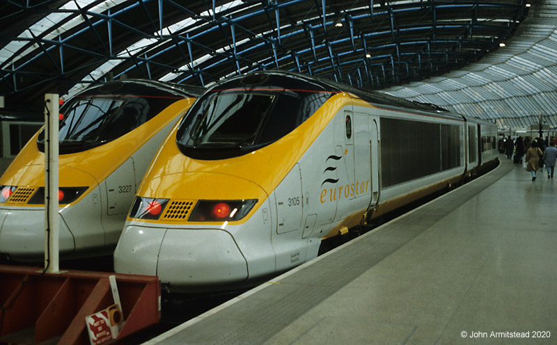 Class 373 Eurostar at Waterloo