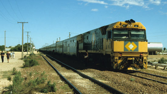 Indian Pacific at Cook