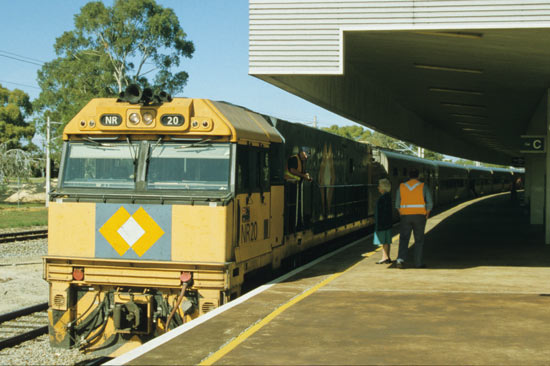 Indian Pacific at Perth