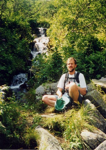 Waterfall on path from Kralova Hola