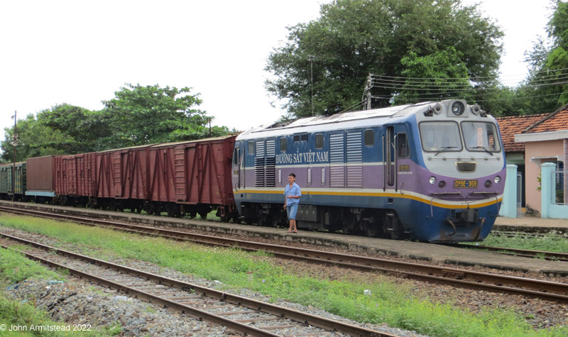 Vietnamese freight train