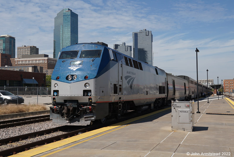 Texas Eagle at Fort Worth