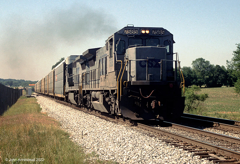 CSX freight at Riverdale