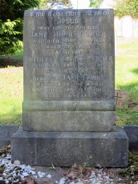 Jane Parke grave