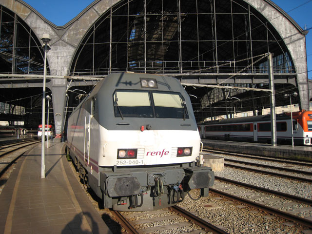 "CatalanTalgo" at Barcelona