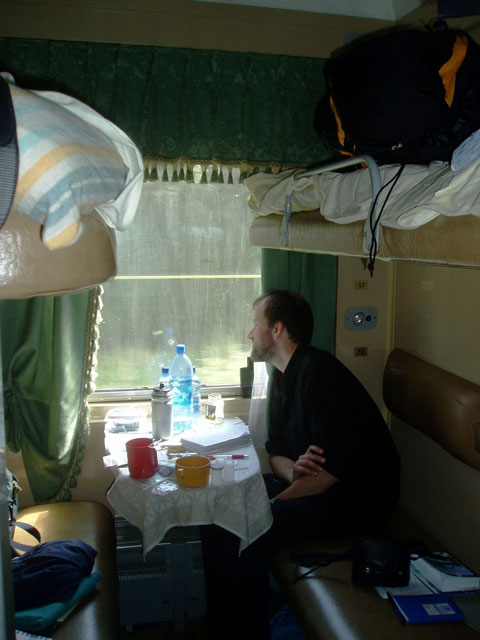 Compartment in "Rossiya"