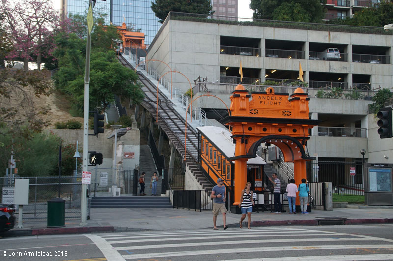 Angel's Flight funicular, LA