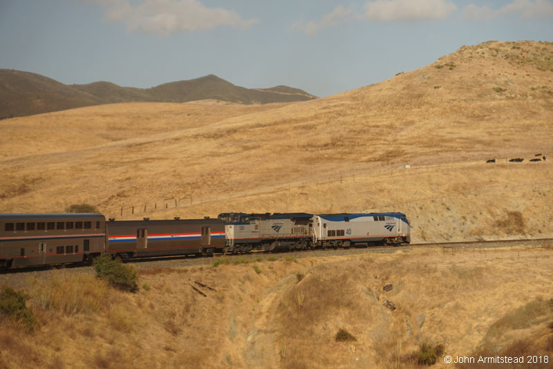 Coast Starlight near Chorro