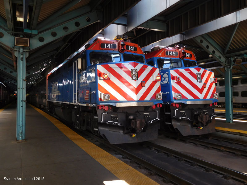 Metra trains, Chicago OTC