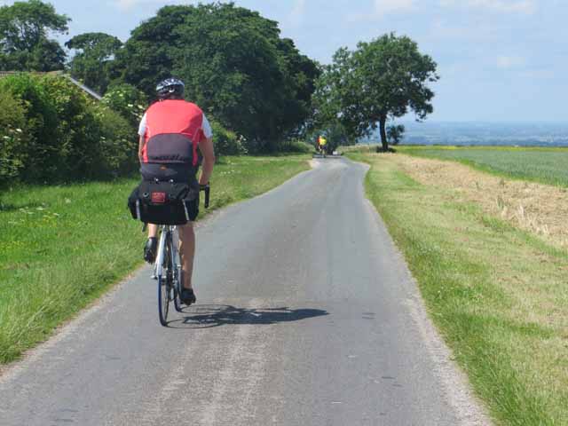 before the descent to South Newbald